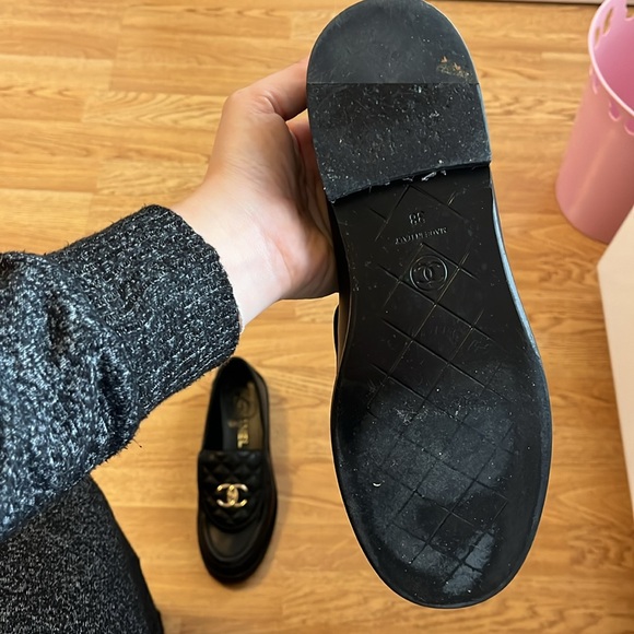 Chanel turnlock loafers 38 - Picture 13 of 15